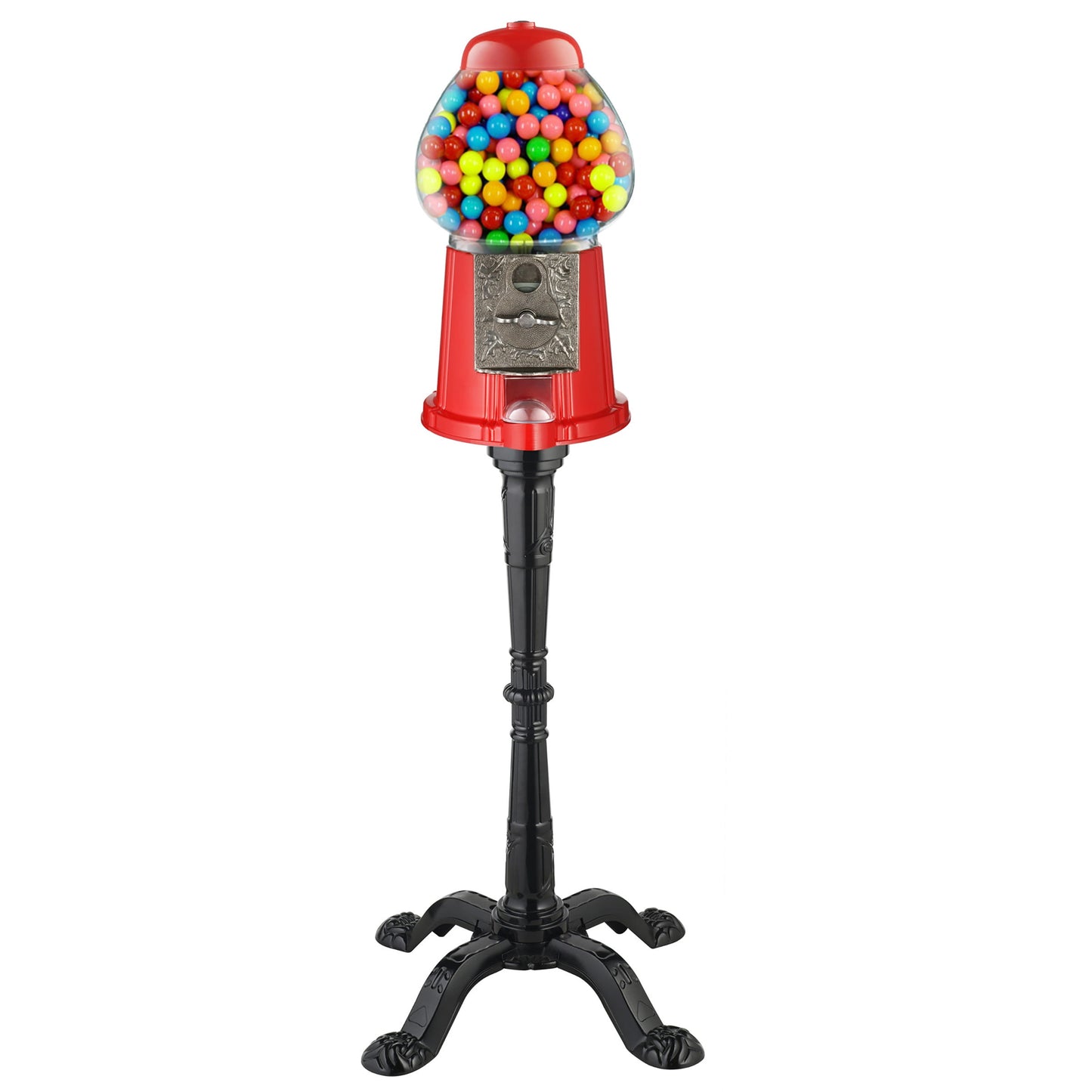 Great Northern Popcorn 15†Gumball Machine with Stand and Coin Bank, Pink