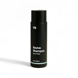 Ro Men's Revive Shampoo, Exfoliates & Clarifies with Peppermint, Cleanses for Thicker-Looking Hair, With Saw Palmetto, Pumpkin Seed Oil, Caffeine, Without Sulfates, Parabens, Phthalates, 8 fl oz