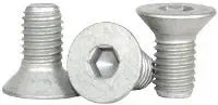 Socket Flat Countersunk Head Cap Screw, 5/16-18 x 1", Alloy Steel, Mechanical Zinc, Hex Socket (Quantity: 100) Coarse Thread, 5/16 inch Allen Bolt, Length: 1 inch, Full Thread