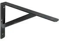 Knape & Vogt 208 Blk 400 16 Black Super-Duty Ultimate L-Bracket2