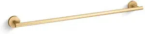 Kohler 27287-2MB Elate 24" Towel bar, Vibrant Brushed Moderne Brass