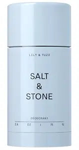 Salt & Stone Aluminum-Free Deodorant for Women & Men, Lily & Yuzu 2.6 oz