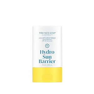 THE FACE SHOP Hydro Sun Barrier, SPF 45 Daily Facial Sunscreen & Moisturizer, for Oily Skin, Formulated with Calendula & Niacinamide, No White Cast, 1.69 Fl. Oz.