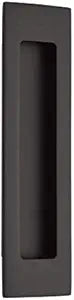 Emtek, Modern Rectangular, Flush Pull, 2" x 7", Flat Black