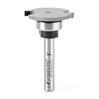 Amana Tool - 45672 Carbide Tipped Flooring Straight Dedicated Cutter 1-1/8 Dia x 1/8 x 1/4