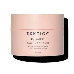 DRMTLGY FacialRX Daily Peel Pads 60 Count | Exfoliating Facial Pads