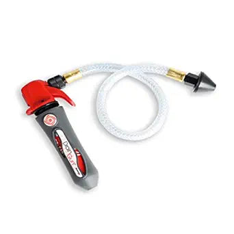 DiversiTech GG-1 Drain Gun with Flexible Hose Pipe for A/C Condensate Lines, Air Conditioner Cleaner, Clears HVAC Clogs, Charcoal Grey, No Cartridges Included