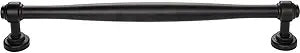 Top Knobs Ulster Appliance Pull 18 Inch (c-c) Flat Black