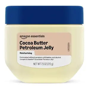 Amazon Essentials Cocoa Butter Petroleum Jelly, Moisturizing, 7.5 Ounce, 1-Count