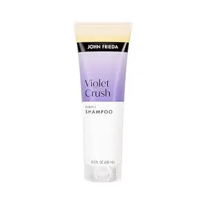 John Frieda Violet Crush Toning Purple Shampoo for Blonde Hair, 8.3 fl oz