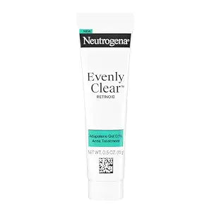 Neutrogena Evenly Clear Retinoid Adapalene Gel, 0.1% 0.5 oz