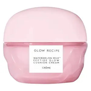Glow Recipe Watermelon Milk Peptide Cushion Cream, Weightless Finish, 50ml