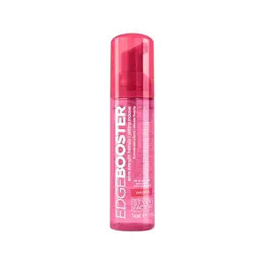 Style Factor EDGE BOOSTER Extra Strength Setting Mousse Travel Size – Frizz Control, Extra Volume, and Conditioning – 2.5oz Pink Beryl Mousse for Curly Hair