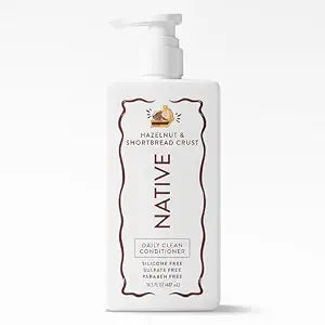 Native Daily Clean Conditioner, Silicone and Sulfate Free, Hazelnut & Shortbread Crust, 16.5 fl oz