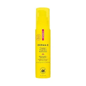Derma E Vitamin C Weightless Moisturizer SPF 45, Brightening, 2 Fl Oz
