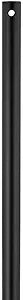 Monte Carlo DR60BK Traditional Downrod Collection in Black Finish, 60.00 inches, See Image