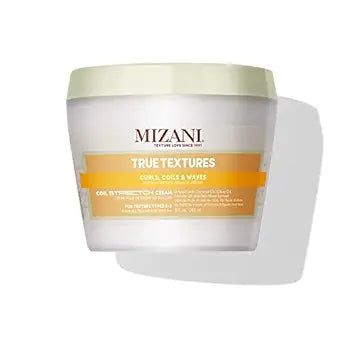 Mizani True Textures Coil Stretch Cream - Soft Hold Curl Shaping Cream, Non-Drying For Curly & Coily Hair