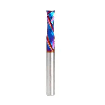 Amana Tool Spektra Extreme Tool Life Solid Carbide CNC Compression Spiral Router Bit, 46170-K, 1/4 D x 7/8 CH x 1/4 Shank x 2-1/2 Inch Long 2 Flute