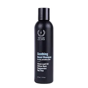 ZEUS Soothing Beard Shampoo for Men, Anti-Dandruff & Itch Relief (6 oz)