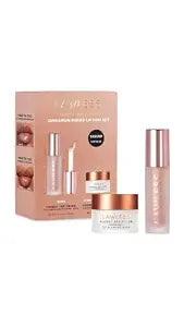 LAWLESS Women's Forget the Filler Cinnamon Sugar Lip Duo, Cinnamon Sugar, One Size
