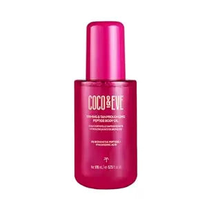 Coco & Eve Firming & Tanning Peptide Body Oil - Tan Extender - 5.07 fl oz