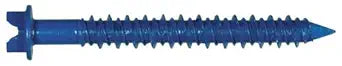 Hillman Tapper Masonry Fastener 1/4 " X 4 " Hex Head Slotted 100/Box