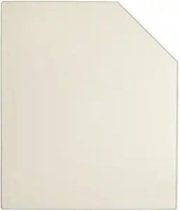 Country Flame E-2 Replacement Glass Γ 9" x 6 1/4" with Cut Corner (Part #PP-383)
