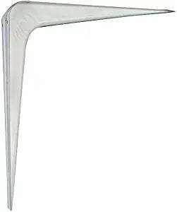 Stanley Hardware 245779 Shelf Bracket, 12" X 14", White (Pack of 20)