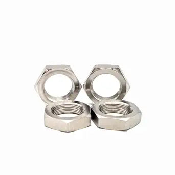 Stainless Steel SS304 1"-20 UNEF HEX NUT Unified National Extra Fine Series Type B (Pack of 4 PCS)