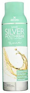 Elementa Nano Silver Winter Mint Scent Mouth Rinse, Fluoride Free, Alcohol Free, 20 Fluid Ounce (Pack of 1)