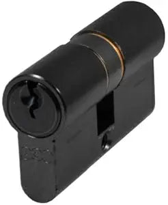 AGB Cylinder Mod. 600, Key - Key with Anti-Pull cam 54, 27-27, 4, 22-10-22 Matt Black (C60384.22.22)
