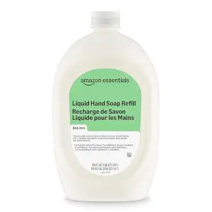 Amazon Essentials Liquid Hand Soap Refill, Aloe Vera, Moisturizing Formula, 50 Fl Oz, Pack of 1