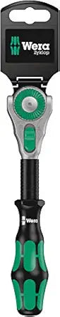 Wera - 5073261001 Zyklop 8000 B SB Ratchet, Square Socket 3/8"