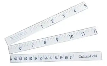 Graham-Field Paper Infant Tape Measure- Disposable, Latex- Free, Medical Measurement Tool, Pack of 1000, 36" Length, 1335
