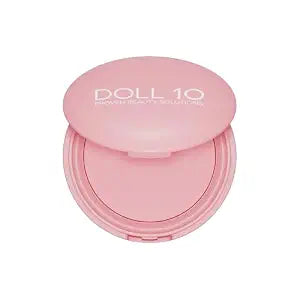 Doll 10 - Pink Power Pressed Setting Powder ��� Blurring Powder for Face ��� Brightening Powder ��� Compact Press Powder Makeup for Women ��� Vegan, Clean Beauty, Talc Free - Blur