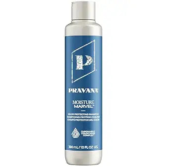 Pravana Moisture Marvel Shampoo | Nourishes, Hydrates, Moisturizes | For Dry, Color Treated Hair | Hyaluronic Acid Formula | Chromasilk Enhances Shine & Protection | Vegan Cruelty-Free | Paraben Free