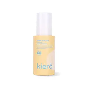 Kiero Prime Sun Gel - Lightweight, Hydrating & Soothing Gel Moisturizer with Chamomile, Azulene & Panthenol - Vegan, Non-Greasy Sun Shield with Matte Finish for Oily & Combination Skin (1.69 fl oz)