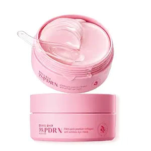 PDRN Eye Patches, Peptide Collagen Eye Masks,Under Eye Patches for Wrinkles