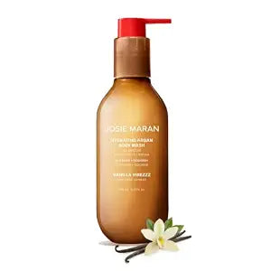 Josie Maran Hydrating Argan Body Wash, Vanilla Vibezzz, 8.45 fl oz