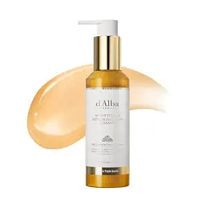d'alba Piedmont White Truffle Return Oil Cream Cleanser, Vegan Skincare, Easy One Step Cleanser for Sebum & Makeup Removal, Hydrating Cleanser, for Sensitive Skin, Korean Skin Care (5.41 fl. oz.)