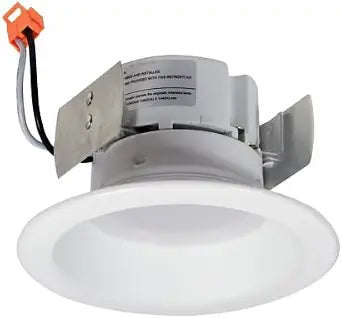 Nora Lighting NOX-43127 4" LED Decorative Trim, White/White