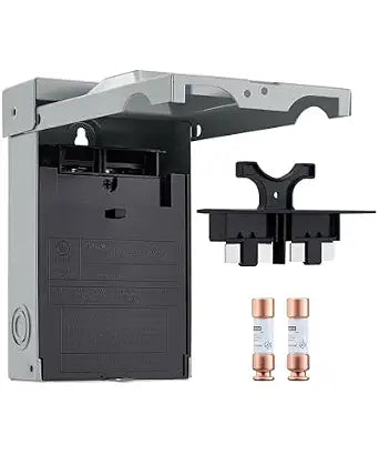 SURAIELEC 30 Amp Fused AC Disconnect Box, AC Disconnect for Mini Split