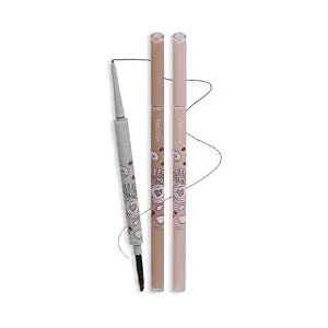 Dual-Ended Waterproof Fine Tip Gel Eyeliner Pencil, Black