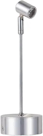 SHINEOFI 3W LED Spotlight Desk Lamp High Brightness for Jewelry Display Showcase Cabinet Exhibition Durable Indoor Lighting Height Battery Not Included