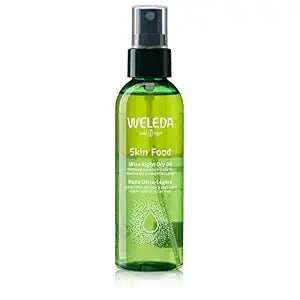 Weleda Skin Food Ultra-Light Dry Oil, 3.4 Fluid Ounces, Plant-Rich Formula with Vitamin-Rich Oils and Extracts of Pansy and Chamomile