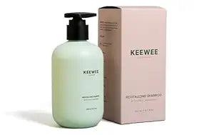 SRILabs KEEWEE Hair Growth Shampoo with Biotin, Niacinamide, Green Tea & Ginkgo – Thickening for Thinning Hair & Hair Loss | Sulfate-Free, Color-Safe, Scalp-Calming