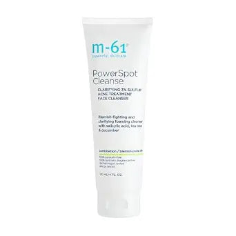 m-61 PowerSpot Cleanse Acne-Fighting Face Wash, 4.0 Fl Oz
