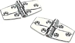 Seachoice 50-34231 Hinge Zinc Chrome 38 mm x 76 mm