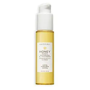 Earth To Skin Manuka Honey Hydrating Face Serum, Hyaluronic Acid, 2 fl oz