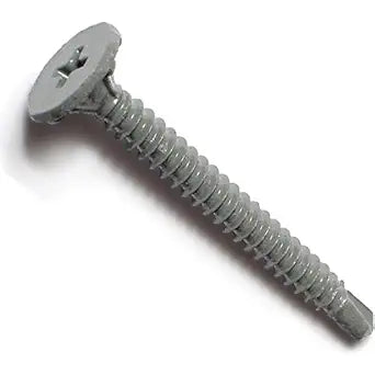 Hard-to-Find Fastener Phillips Self-Piercing Cement Board Screws, Durable Steel Hardware Fasteners for Home Improvement, DIY, Construction, 8 x 1-5/8, Pack of 655